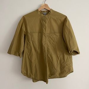 SOLD COS Half Button Down Tunic